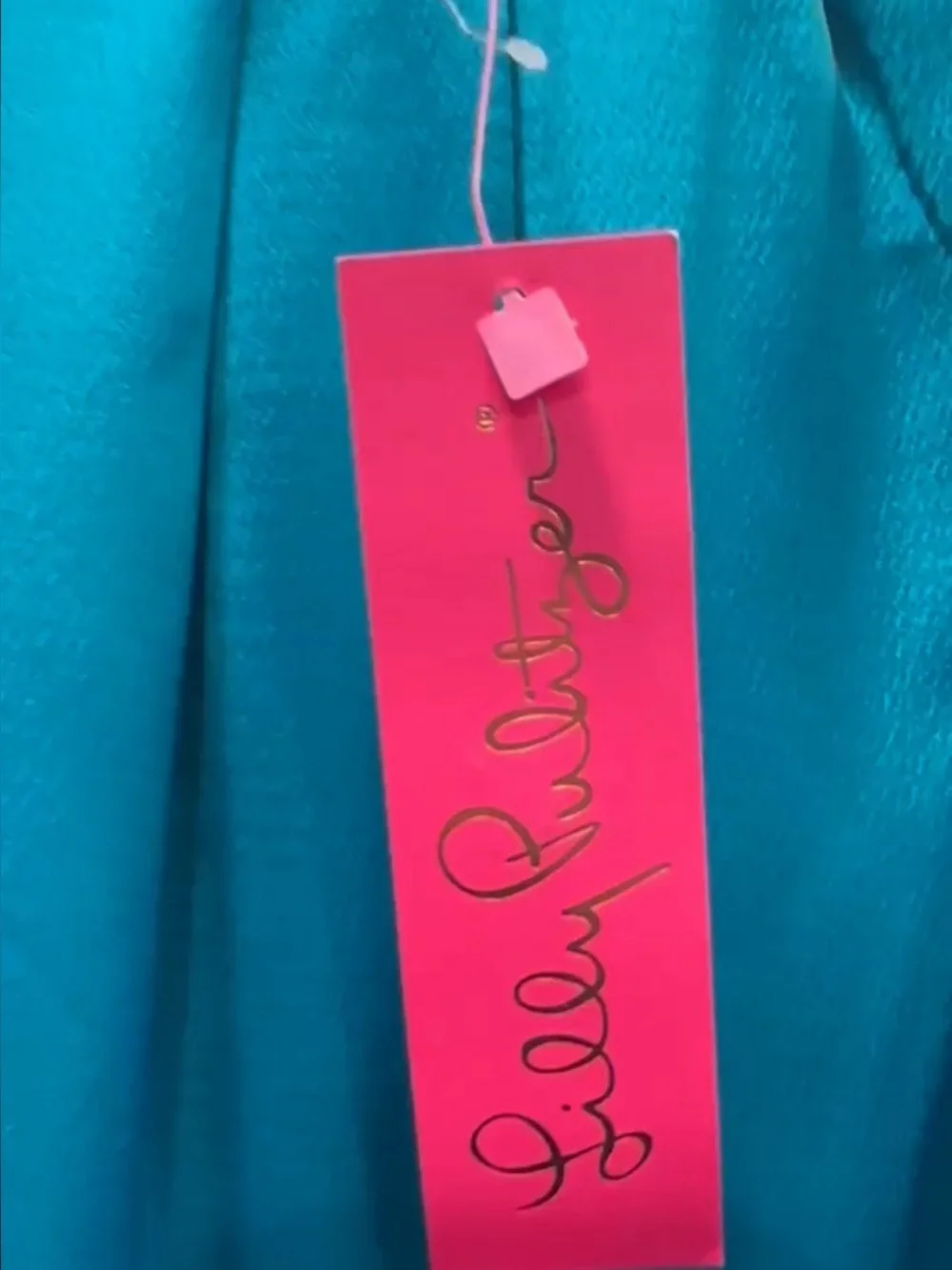 Lilly Pulitzer Blakelynn Elbow Puff Sleeve In Vibrant Blue Rhapsody NWT 6